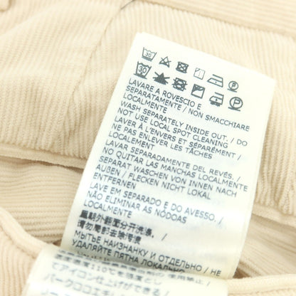 【中古】インコテックス INCOTEX ストレッチ コットン 細畝 コーデュロイパンツ ライトベージュ【 44 】【 状態ランクB 】【 メンズ 】