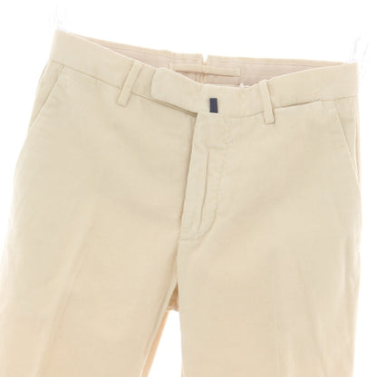 【中古】インコテックス INCOTEX ストレッチ コットン 細畝 コーデュロイパンツ ライトベージュ【 44 】【 状態ランクB 】【 メンズ 】