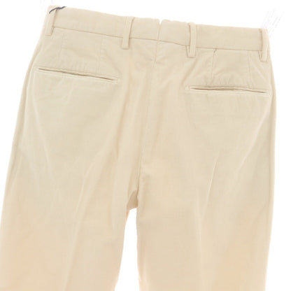 【中古】インコテックス INCOTEX ストレッチ コットン 細畝 コーデュロイパンツ ライトベージュ【 44 】【 状態ランクB 】【 メンズ 】