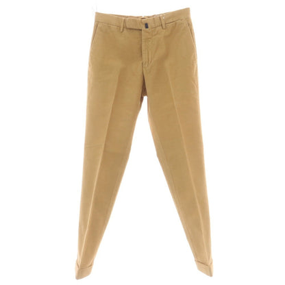 【中古】インコテックス INCOTEX ストレッチ コットン 細畝 コーデュロイパンツ キャメルべージュ系【 44 】【 状態ランクA 】【 メンズ 】