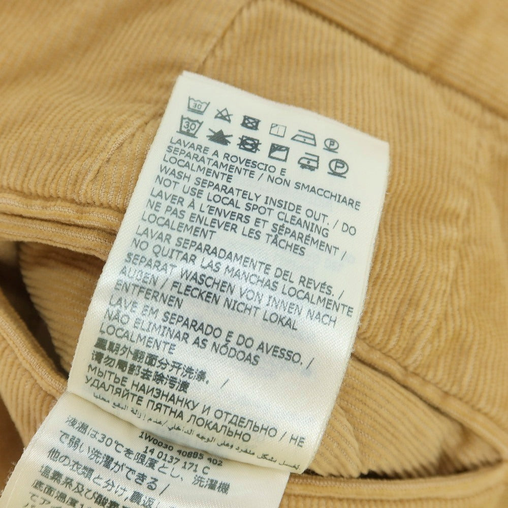 【中古】インコテックス INCOTEX ストレッチ コットン 細畝 コーデュロイパンツ キャメルべージュ系【 44 】【 状態ランクA 】【 メンズ 】