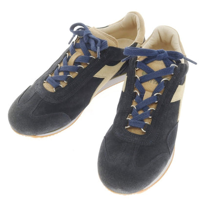 [New] Diadora HERITAGE EQUIPE kidskin suede sneakers, navy [UK 6.5] [Condition Rank N] [Men&