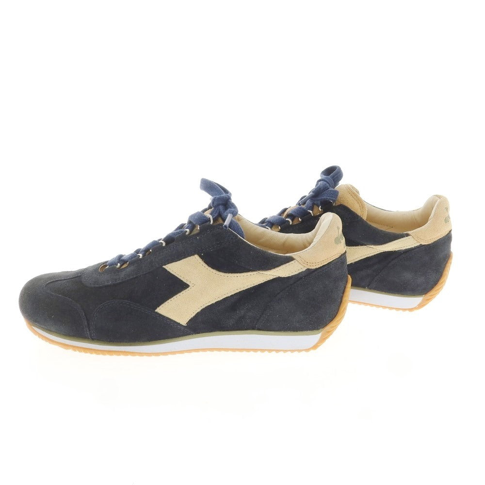 [New] Diadora HERITAGE EQUIPE kidskin suede sneakers, navy [UK 6.5] [Condition Rank N] [Men&
