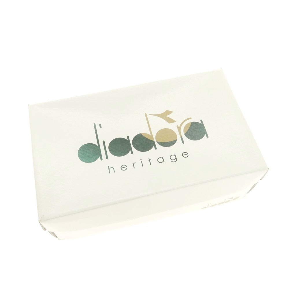 [New] Diadora HERITAGE EQUIPE kidskin suede sneakers, navy [UK 6.5] [Condition Rank N] [Men&