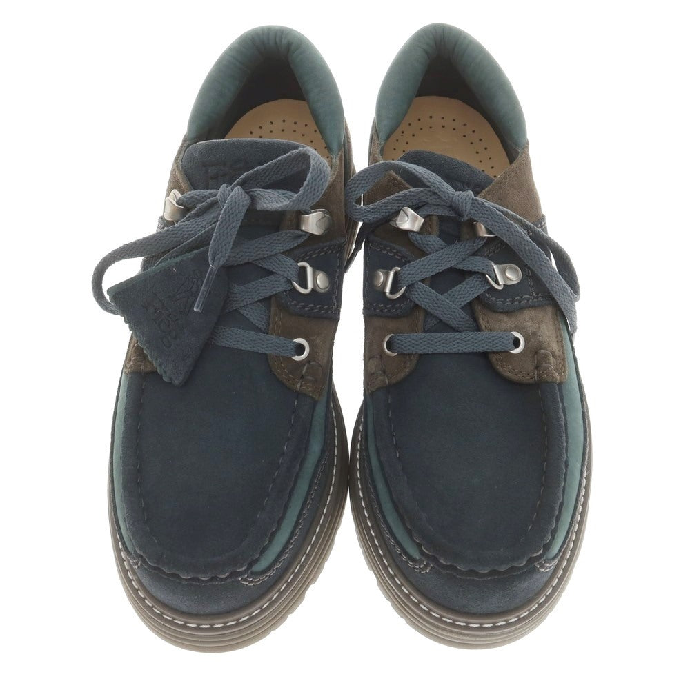 【中古】クラークス Clarks × Ronnie Fieg スエード ハイキングシューズ スニーカー ダークグリーン【 UK8 】【 状態ランクA 】【 メンズ 】