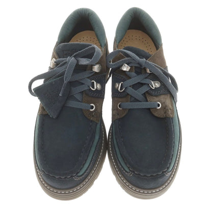 【中古】クラークス Clarks × Ronnie Fieg スエード ハイキングシューズ スニーカー ダークグリーン【 UK8 】【 状態ランクA 】【 メンズ 】
