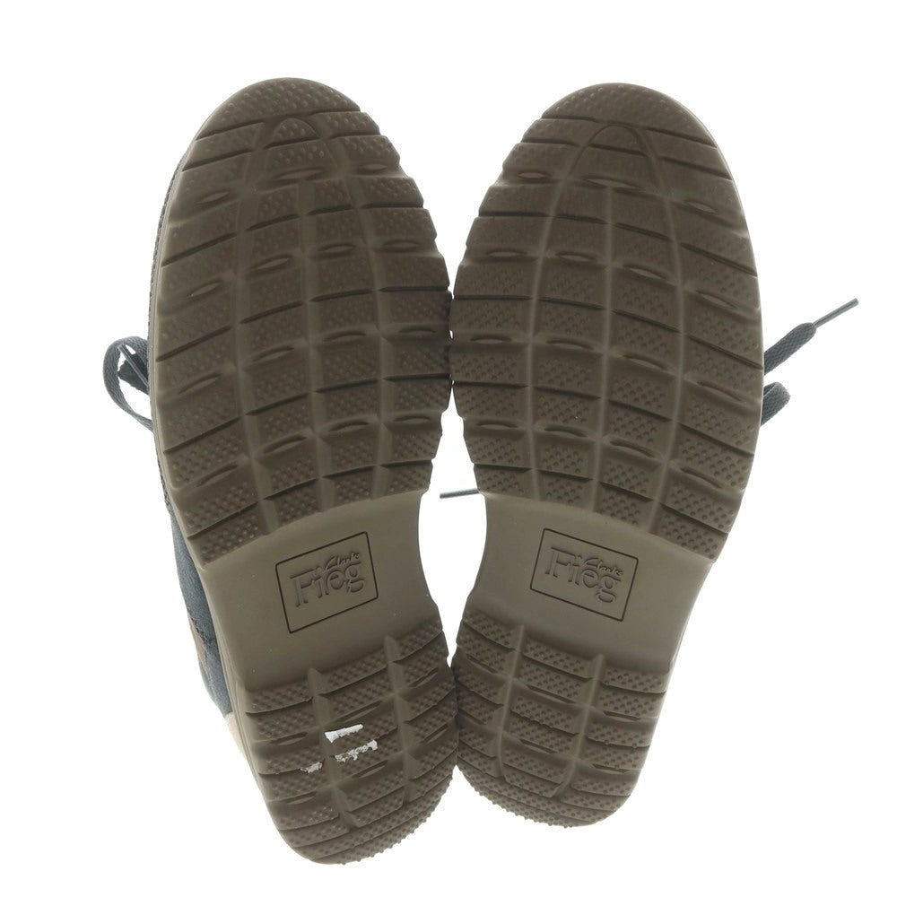 【中古】クラークス Clarks × Ronnie Fieg スエード ハイキングシューズ スニーカー ダークグリーン【 UK8 】【 状態ランクA 】【 メンズ 】