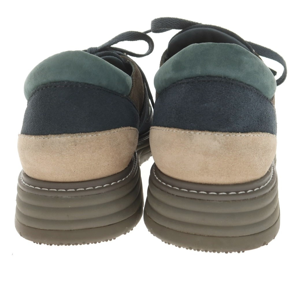 【中古】クラークス Clarks × Ronnie Fieg スエード ハイキングシューズ スニーカー ダークグリーン【 UK8 】【 状態ランクA 】【 メンズ 】