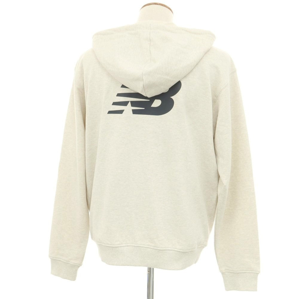 [Used] New Balance x Shohei Otani Cotton Zip-up Hoodie Oatmeal [M] [Condition Rank A] [Men&