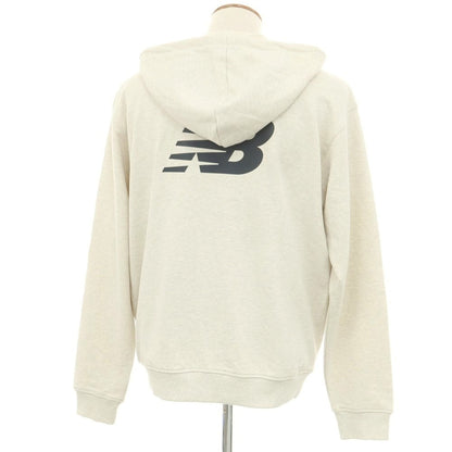 [Used] New Balance x Shohei Otani Cotton Zip-up Hoodie Oatmeal [M] [Condition Rank A] [Men&