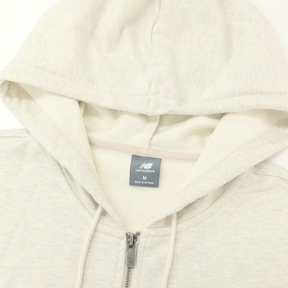 [Used] New Balance x Shohei Otani Cotton Zip-up Hoodie Oatmeal [M] [Condition Rank A] [Men&