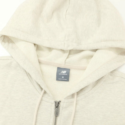 [Used] New Balance x Shohei Otani Cotton Zip-up Hoodie Oatmeal [M] [Condition Rank A] [Men&