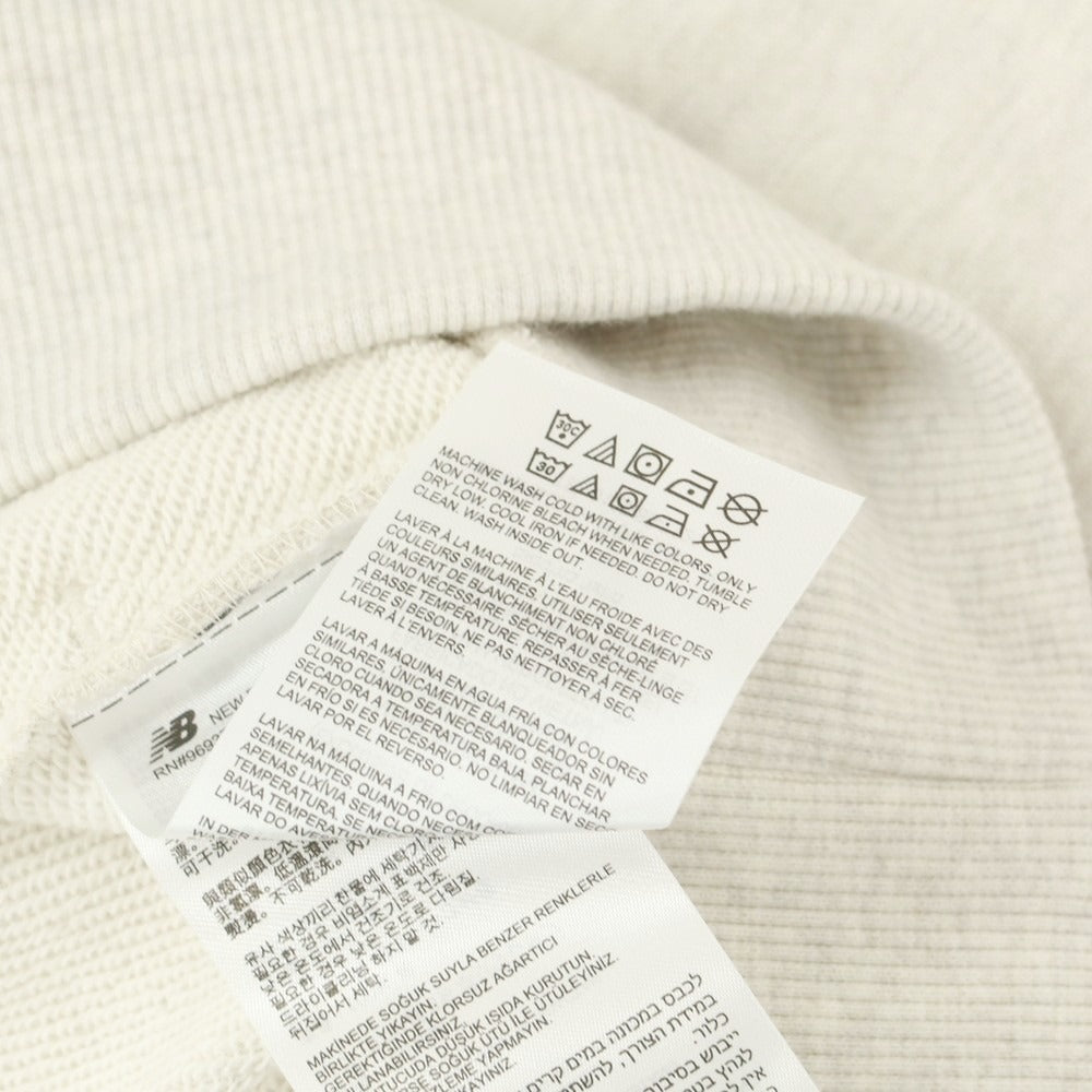 [Used] New Balance x Shohei Otani Cotton Zip-up Hoodie Oatmeal [M] [Condition Rank A] [Men&