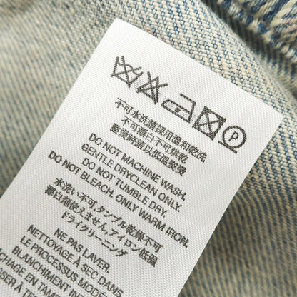 【中古】ネームセイク NAMESAKE BILLIE BIBS DENIM PANTS コットン デニムパンツ ブルー【 S 】【 状態ランクA 】【 メンズ 】