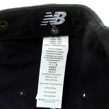 【SALE10％OFF/返品不可】【中古】【未使用】ニューバランス NEW BALANCE ×Shohei Otani キャップ ネイビー【 状態ランクS 】【 メンズ 】