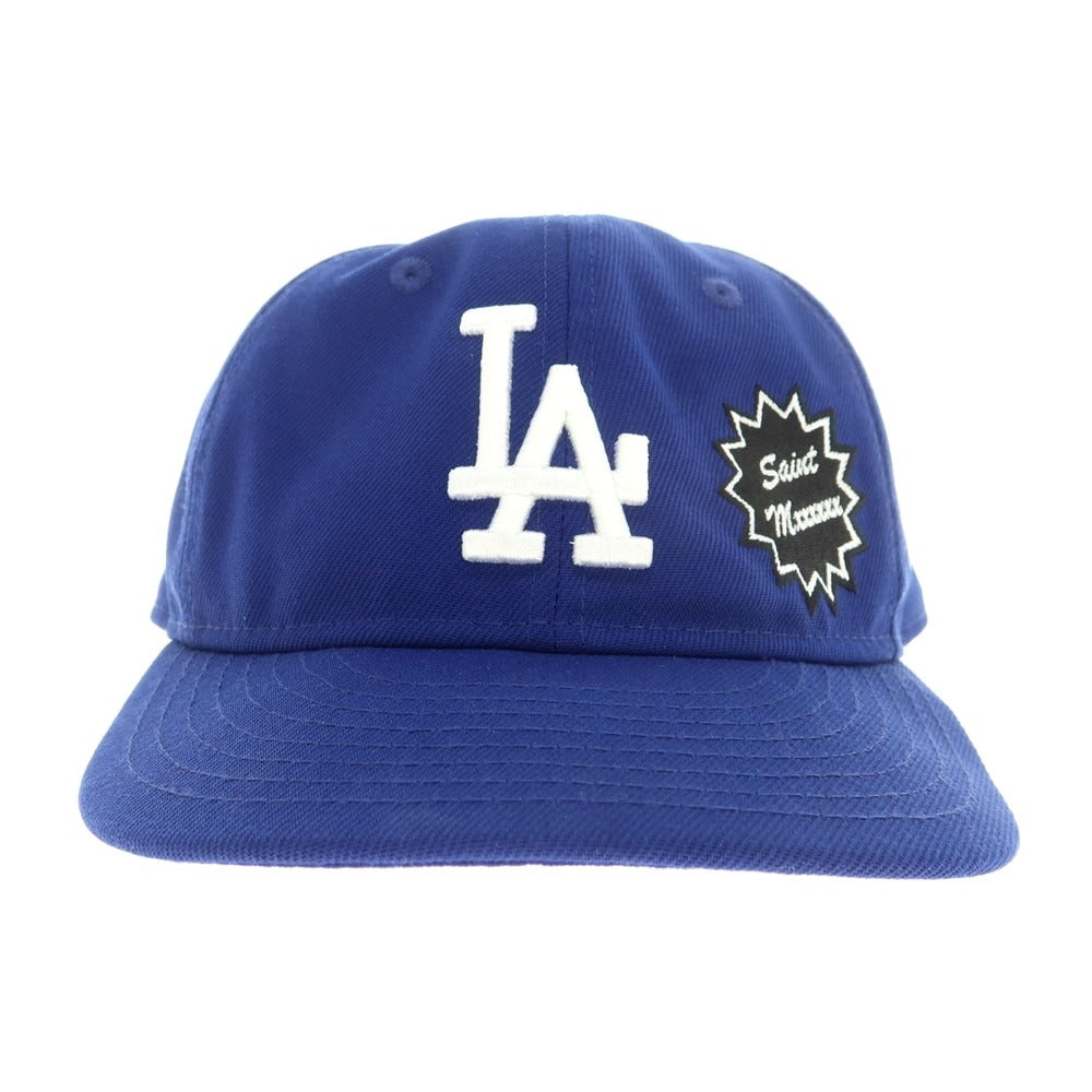 [Used] Saint Michael SAINT Mxxxxxx x NEW ERA MLB 2025 Spring/Summer Cap Blue [Condition Rank A] [Men&