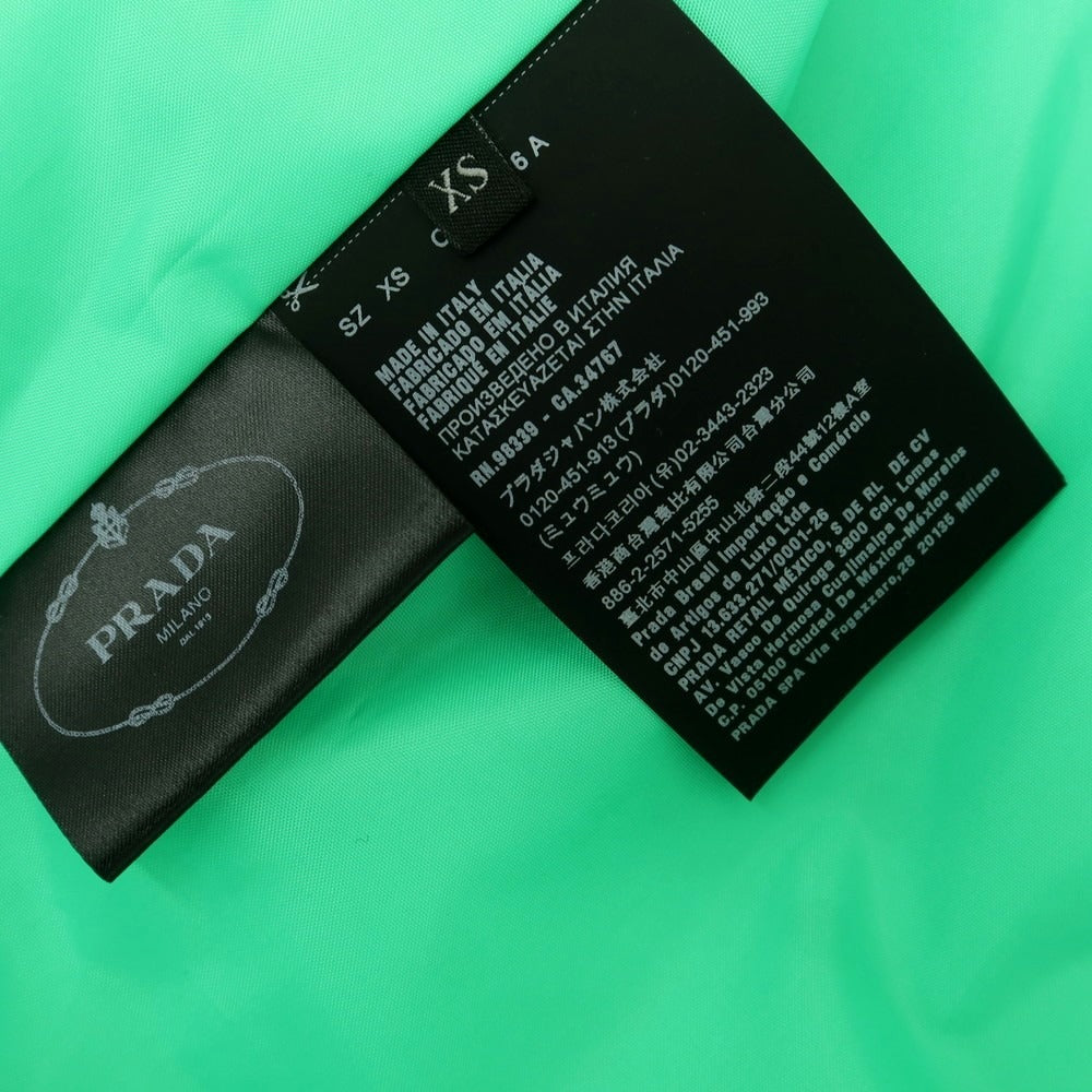 [Used] PRADA LINEA ROSSA polyester padded vest, green [XS] [Condition Rank A] [Men&