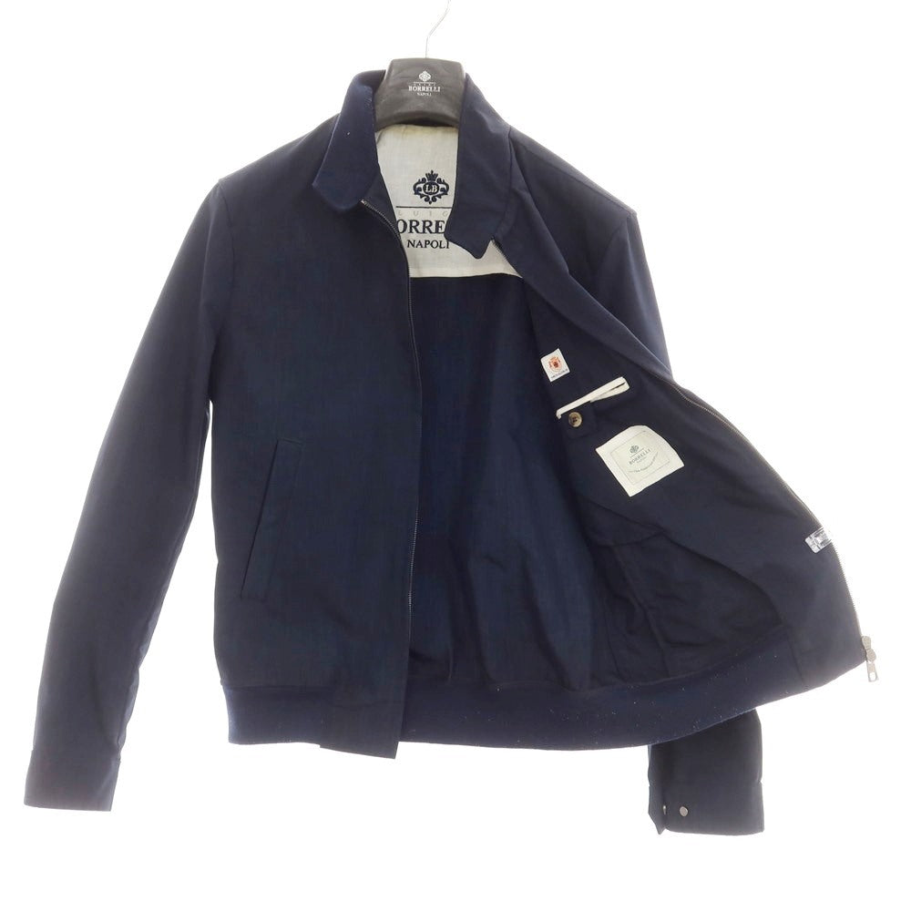 [Used] Luigi Borrelli polyester swing top, navy [48] [Condition rank D] [Men&