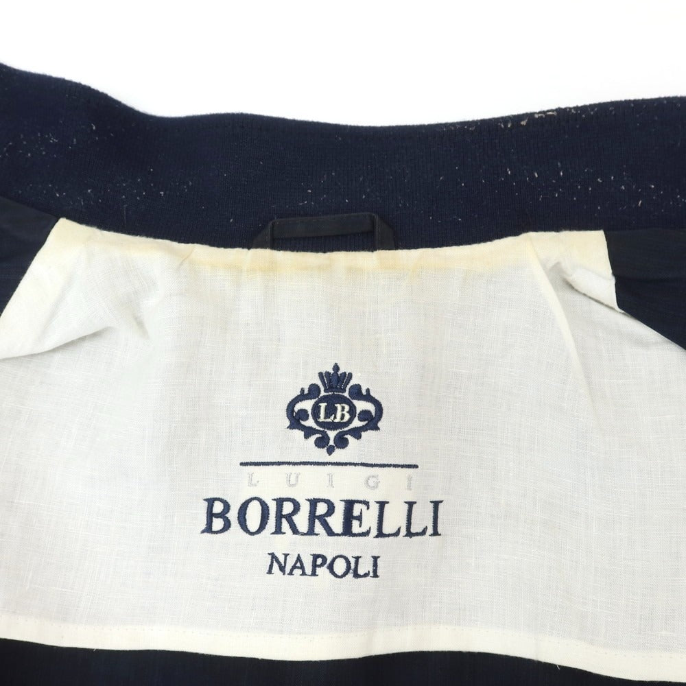 [Used] Luigi Borrelli polyester swing top, navy [48] [Condition rank D] [Men&