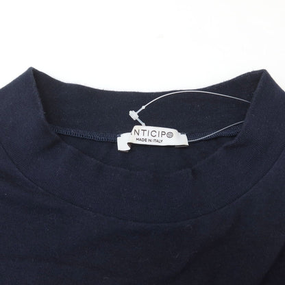 [Used] Antichipo Antichipo ANTICIPO Cotton Mock Neck Long Sleeve T-Shirt Navy [50] [Condition Rank C] [Men&