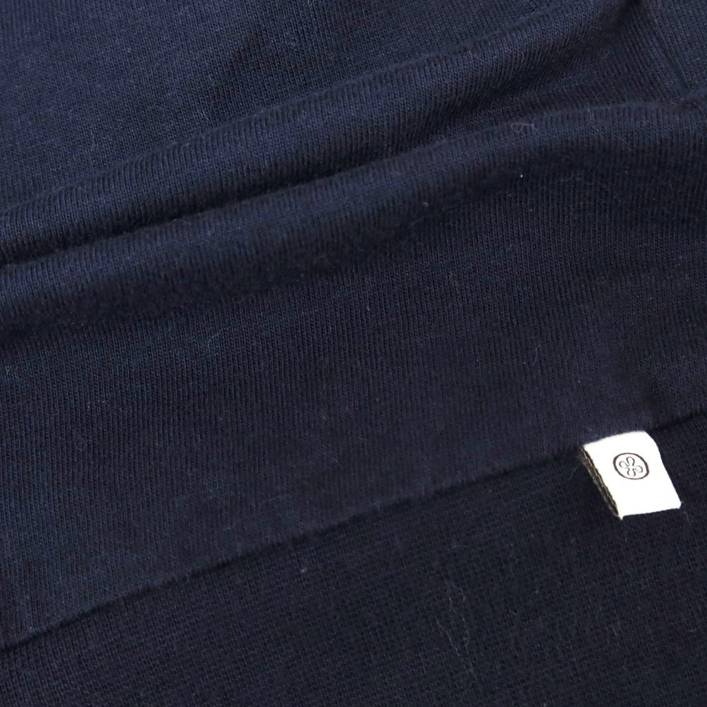 [Used] Antichipo Antichipo ANTICIPO Cotton Mock Neck Long Sleeve T-Shirt Navy [50] [Condition Rank C] [Men&