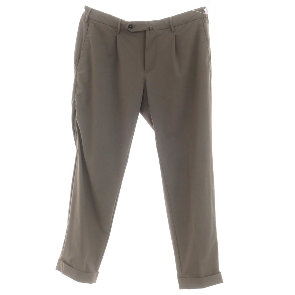[Used] PT TORINO BETA Stretch Nylon Casual Slacks Pants Dark Taupe [50] [Condition Rank B] [Men&