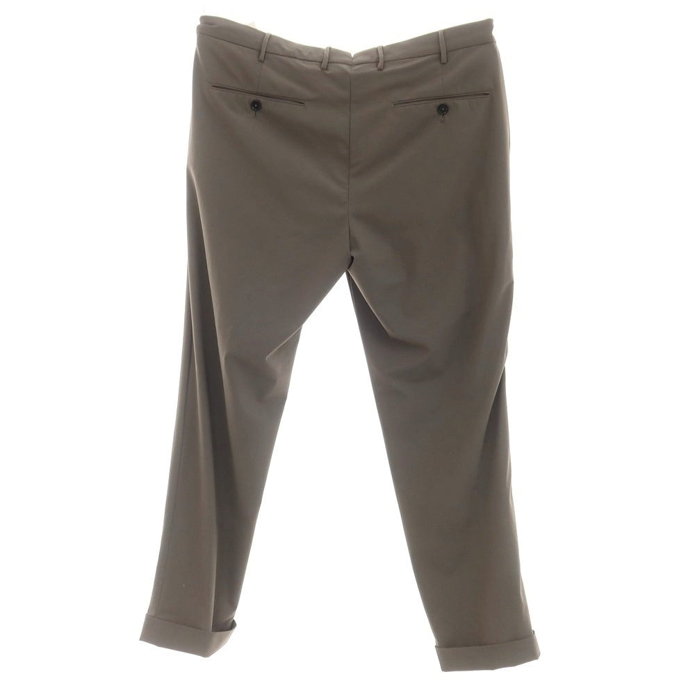 [Used] PT TORINO BETA Stretch Nylon Casual Slacks Pants Dark Taupe [50] [Condition Rank B] [Men&