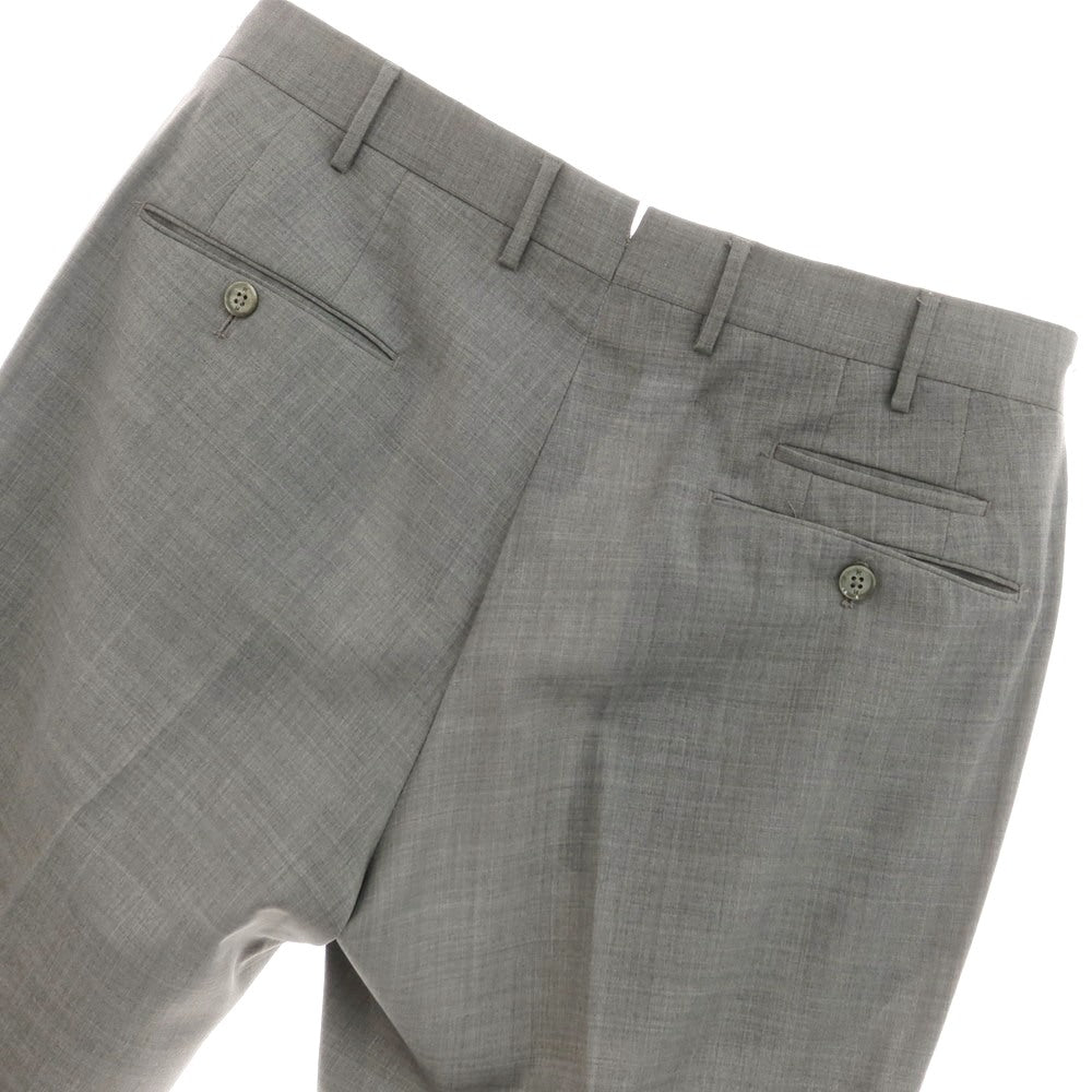 [Used] PT Torino PT TORINO TECHNO WASHABLE WOOL Stretch Polyester Wool Dress Slacks Pants Grey [48] [Condition Rank B] [Men&