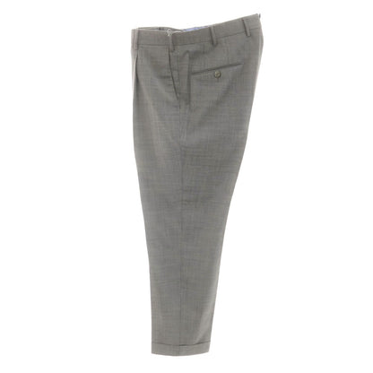 [Used] PT Torino PT TORINO TECHNO WASHABLE WOOL Stretch Polyester Wool Dress Slacks Pants Grey [48] [Condition Rank B] [Men&