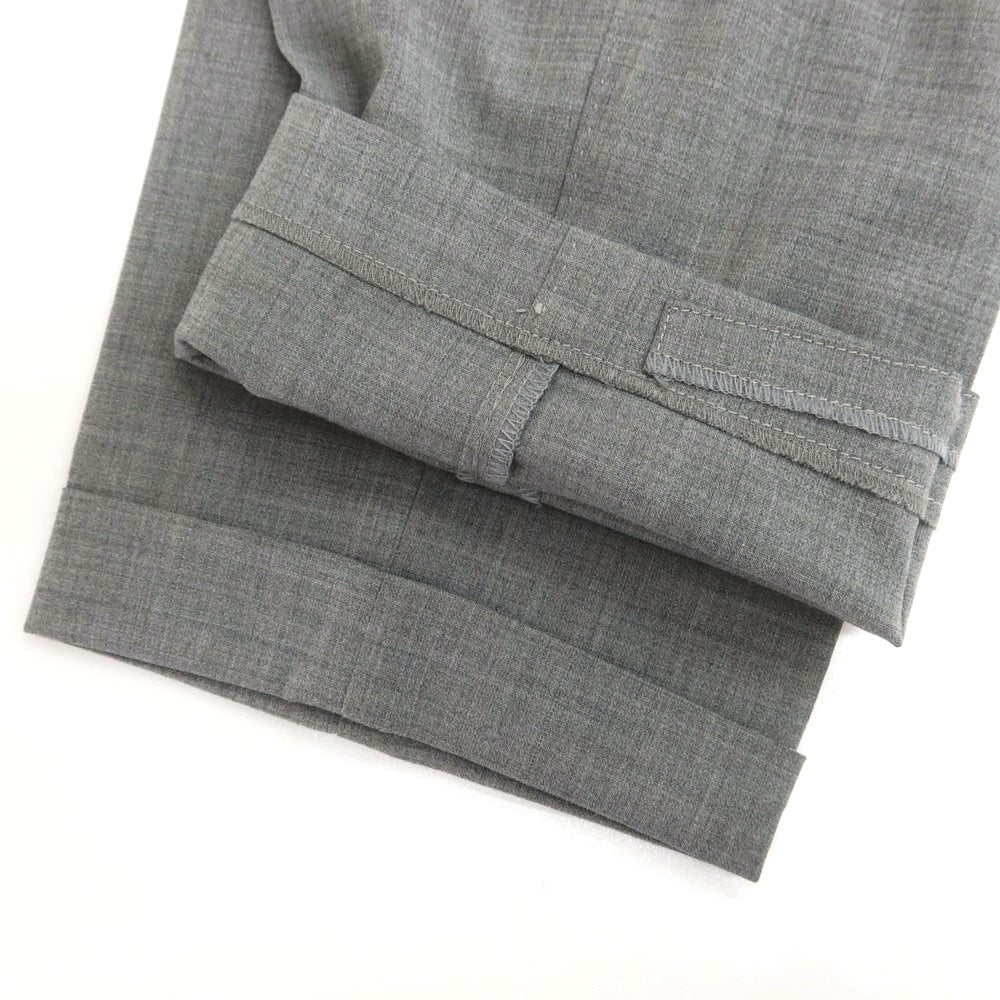 [Used] PT Torino PT TORINO TECHNO WASHABLE WOOL Stretch Polyester Wool Dress Slacks Pants Grey [48] [Condition Rank B] [Men&