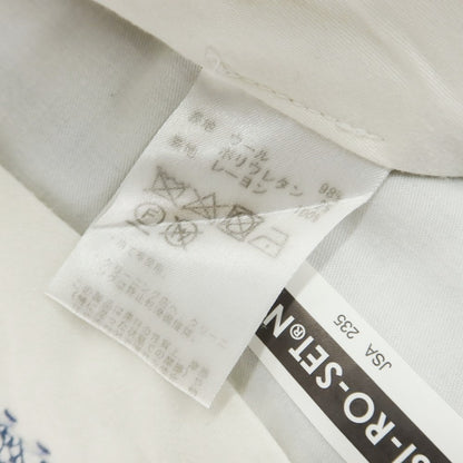 [Used] GERMANO BEAMS F Custom Stretch Wool Dress Slacks Pants Navy [48] [Condition Rank D] [Men&