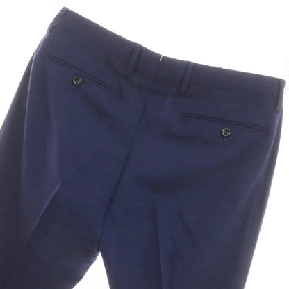 [Used] GERMANO BEAMS F Custom Stretch Wool Dress Slacks Pants Navy [48] [Condition Rank D] [Men&