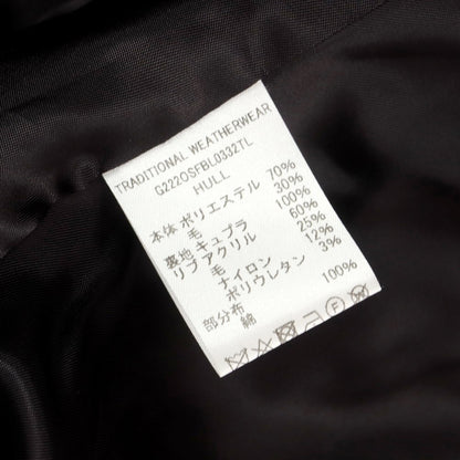 【中古】トラディショナルウェザーウェア Traditional Weatherwear ポリエステルウール チェック スイングトップ グレー系xネイビー【 38 】【 状態ランクB 】【 メンズ 】