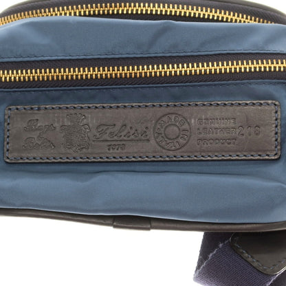 [Used] Felisi 218 Nylon Waist Bag Light Navy [Condition Rank B] [Men&