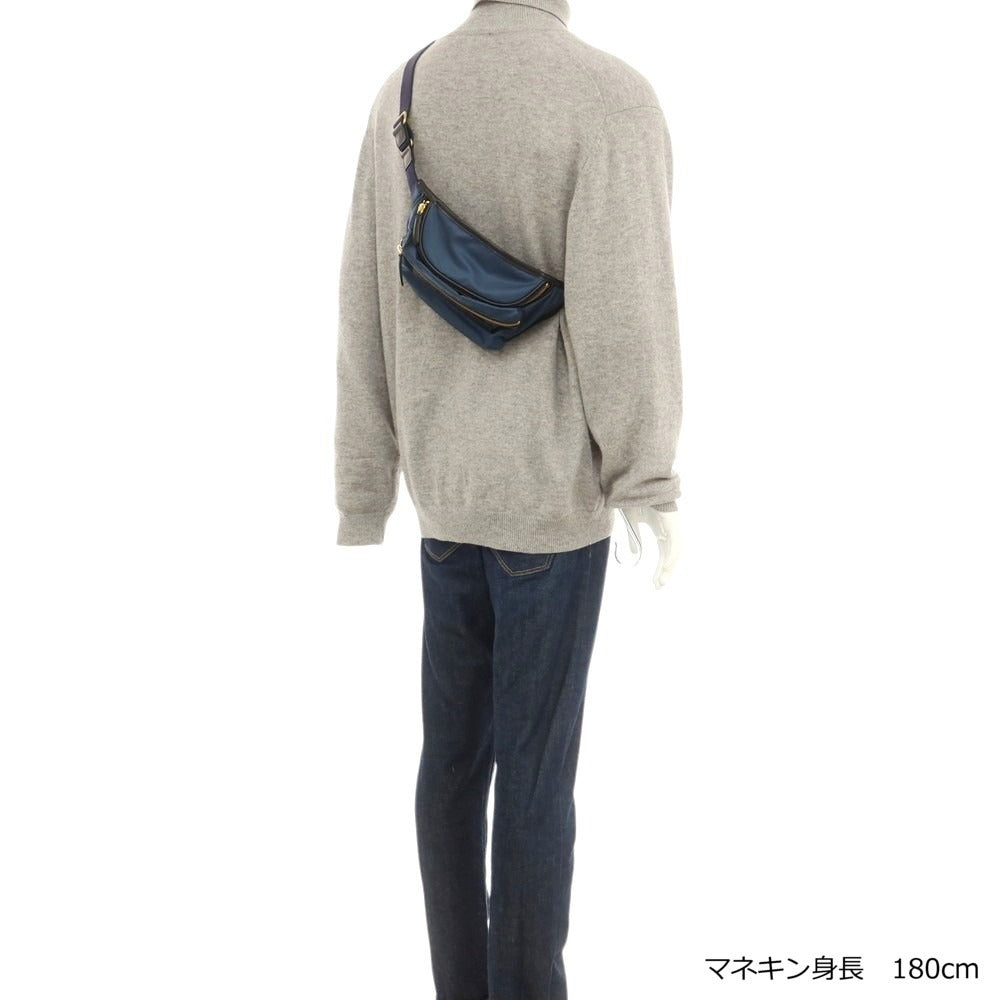 [Used] Felisi 218 Nylon Waist Bag Light Navy [Condition Rank B] [Men&