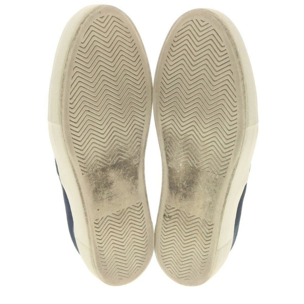 [Used] Renato Pagnanini suede slip-on sneakers, navy [No description (26th)] [Condition rank B] [Men&