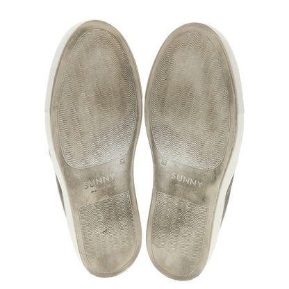 [Used] PELLICO SUNNY Suede Slip-on Sneakers, Grey [40] [Condition Rank C] [Men&