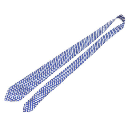 [Used] Franco Bassi Silk Small Pattern Necktie Blue x White [Condition Rank B] [Men&