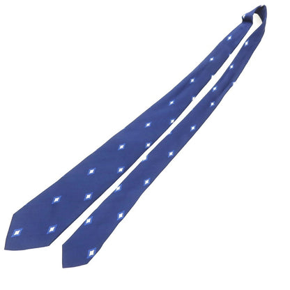 [Used] FRANCO BASSI Silk Small Pattern Tie Navy [Condition Rank C] [Men&