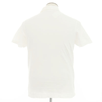 [Used] Drumohr Cotton Pique Short Sleeve Polo Shirt White [XL] [Condition Rank C] [Men&