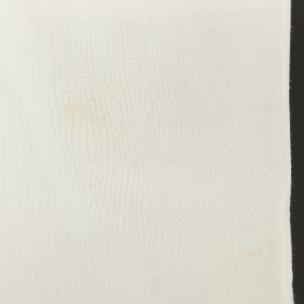 [Used] Drumohr Cotton Pique Short Sleeve Polo Shirt White [XL] [Condition Rank C] [Men&