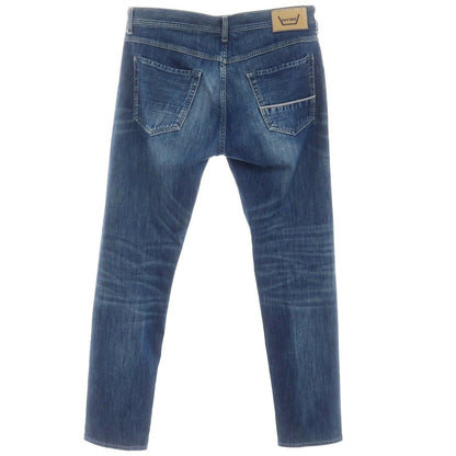 [Used] Care label stretch cotton jeans denim pants blue [34] [Condition rank C] [Men&