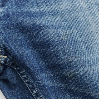 [Used] Care label stretch cotton jeans denim pants blue [34] [Condition rank C] [Men&