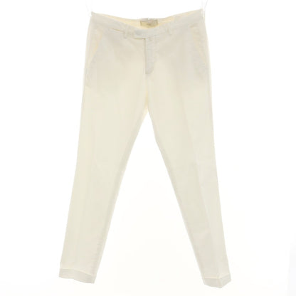 [Used] BRIGLIA 1949 Stretch Cotton Casual Slacks Pants White [36] [Condition Rank B] [Men&
