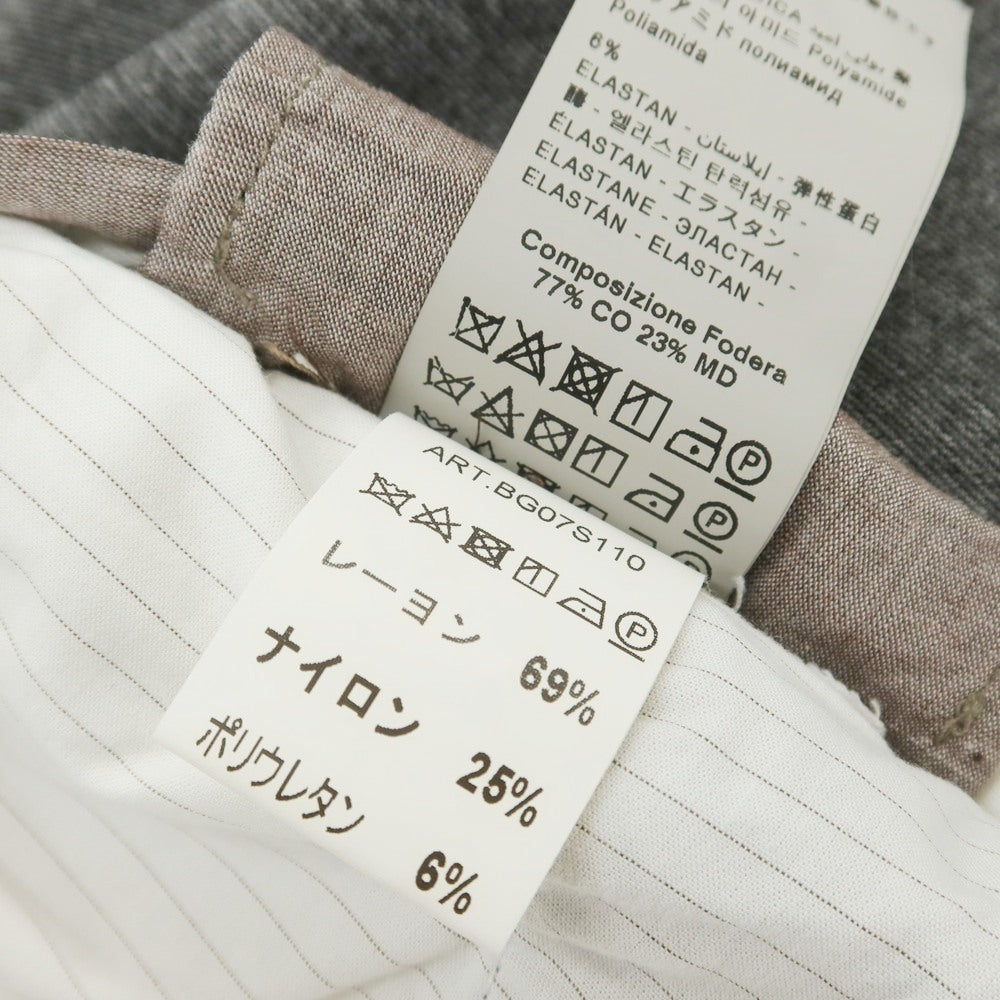 【中古】ブリリア1949 BRIGLIA 1949 レーヨンナイロン ジャージー カジュアルスラックスパンツ グレー【 52 】【 状態ランクB 】【 メンズ 】