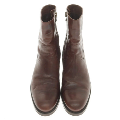 [Used] BUTTERO Leather Side Zip Boots Brown [43] [Condition Rank B] [Men&
