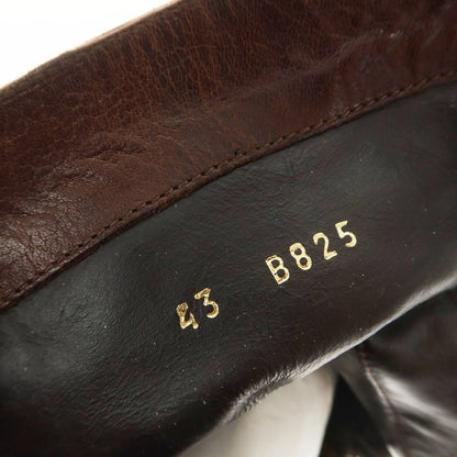 [Used] BUTTERO Leather Side Zip Boots Brown [43] [Condition Rank B] [Men&