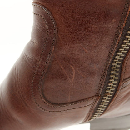 [Used] BUTTERO Leather Side Zip Boots Brown [43] [Condition Rank B] [Men&