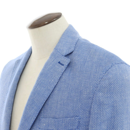[Used] Beverly Hills Polo Club BEVERLY HILLS POLO CLUB Cotton Linen Jacket Blue x White [50] [Condition Rank B] [Men&
