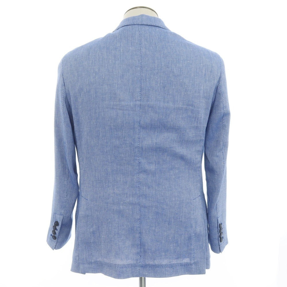 [Used] Beverly Hills Polo Club BEVERLY HILLS POLO CLUB Cotton Linen Jacket Blue x White [50] [Condition Rank B] [Men&